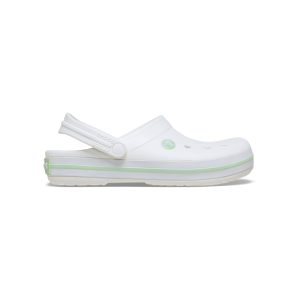 Crocband Clog in White/Serene Green